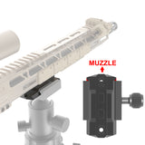 ARCA Rail for Rifle, ARCA-Swiss Plate for Rifle Tripod Shooting (for MLok)