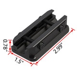 Picatinny Arca-Swiss Adapter, Tripod Arca Mount for Picatinny