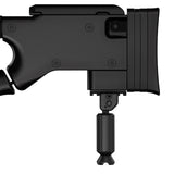 Height Adjustable Picatinny Precision Monopod, 4.1'' to 5.5''