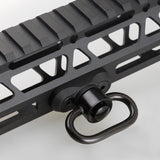 M-LOK Standard QD Sling Swivel Adaptor Rail Mount(1.25'' QD Swivel is Included)