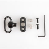 M-LOK Standard QD Sling Swivel Adaptor Rail Mount(1.25'' QD Swivel is Included)