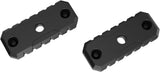 Exterior Forend Weights Pair Compatible for MLok Chassis - 0.375 Lbs each,0.75 Lbs total, Black