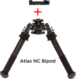 ARCA Rail Bipod QD Mount, ARCA-Swiss Bipod QD Adapter, Harris&Atlas NC Bipods