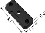 Exterior Forend Weights Pair Compatible for MLok Chassis - 0.375 Lbs each,0.75 Lbs total, Black