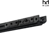 Exterior Forend Weights Pair Compatible for MLok Chassis - 0.375 Lbs each,0.75 Lbs total, Black