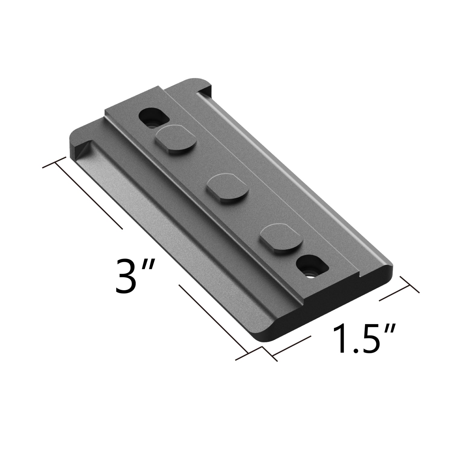 Keymod Arca-Swiss Rail Adapter, RRS Tripod Dovetail Adapter – Tough ...